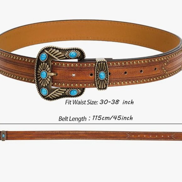 Adjustable Vintage Western-Belt main image 5